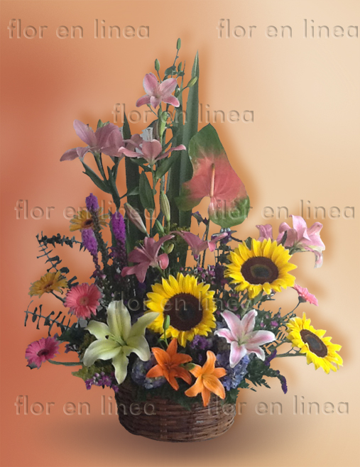 Canasta Floral 01